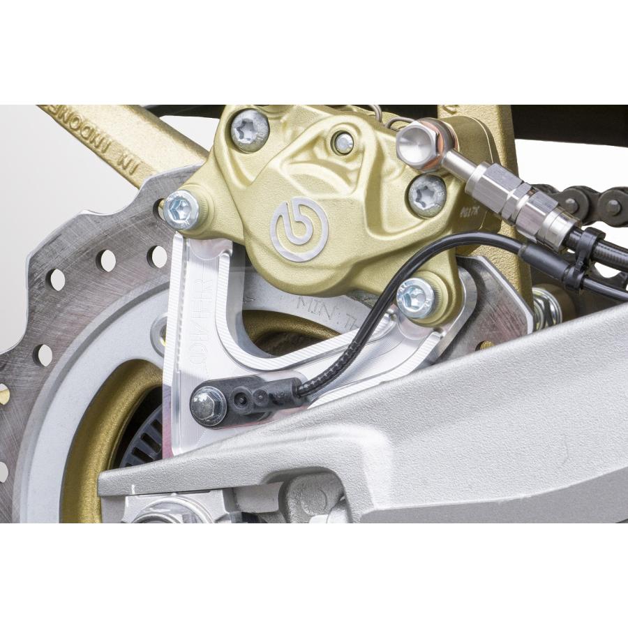 お歳暮OVER Racing(オーバーレーシング) バイク用 シルバー ABS