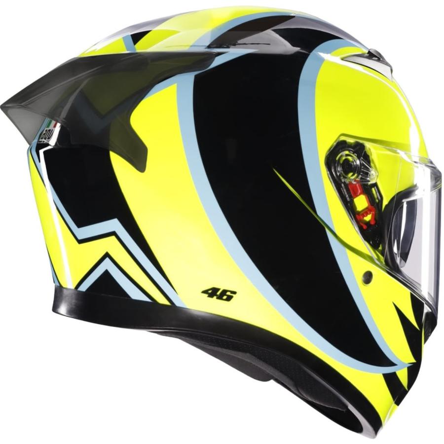 AGV(エージーブイ) バイクヘルメット フルフェイス K3 ロッシ ウィンターテスト フィリップアイランド 2005 XLサイズ (61-62cm) 18381007002-XL｜moto-zoa｜07