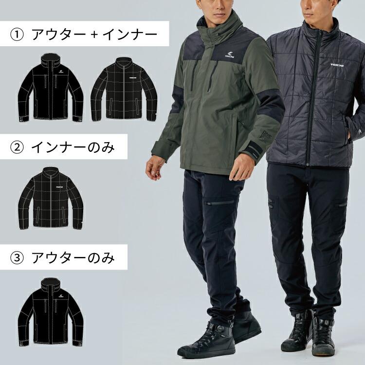 TAICHI RSタイチ RS TAICHI バイク用 春夏秋冬 ジャケット RSJ731