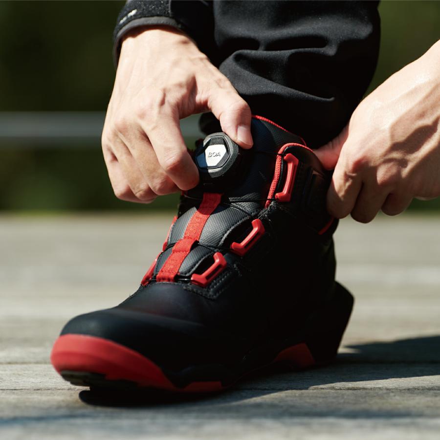 RSタイチ　ハイカットスニーカー ブラック RS タイチハイカットバイクシューズ 26.5cm