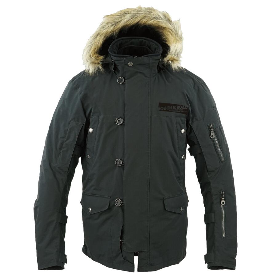 ラフ＆ロード ROUGH&ROAD バイク用 秋冬春 3シーズンジャケット N-3BR
