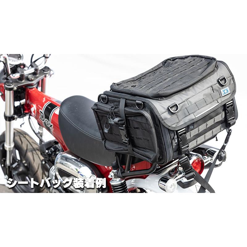 KIJIMA（キジマ） バイク用 リアキャリア マットブラック DAX125 22y