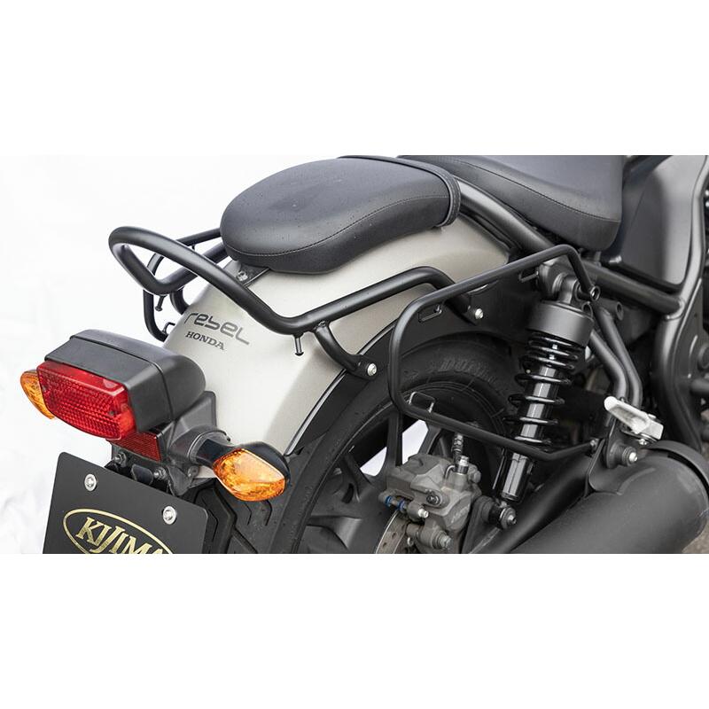 キジマ KIJIMA バイク用 タンデムグリップ マットブラック レブル250/500 17y- 新型対応品 210-5481｜moto-zoa｜03