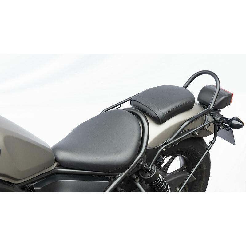 KIJIMA（キジマ） バイク用 タンデムグリップ マットブラック レブル