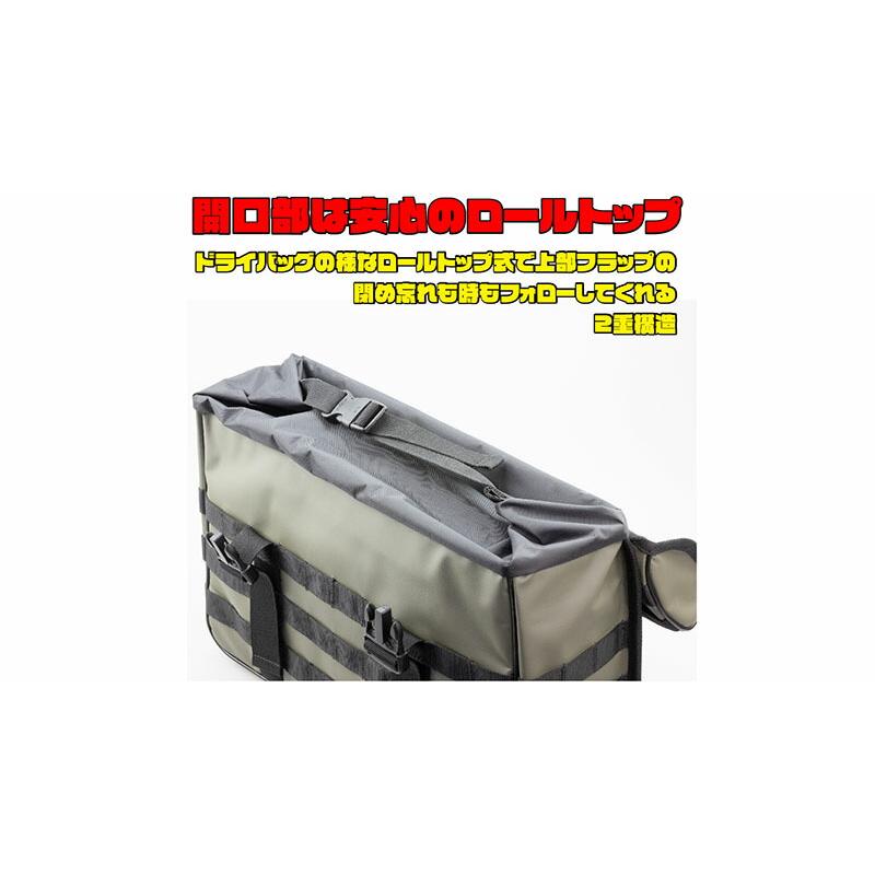 KIJIMA（キジマ） バイク用 K3 タクティカル サイドバッグ L TC04