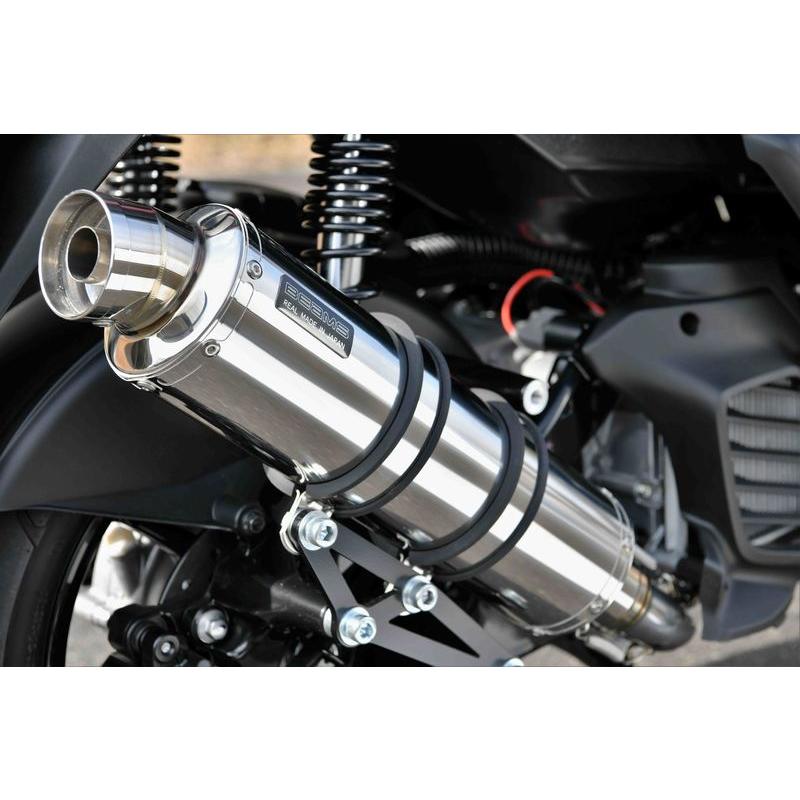 BEAMS カスタムマフラー ステンレススチール製 BEAMS（ビームス） バイク用 フルエキゾーストマフラー R-EVO
