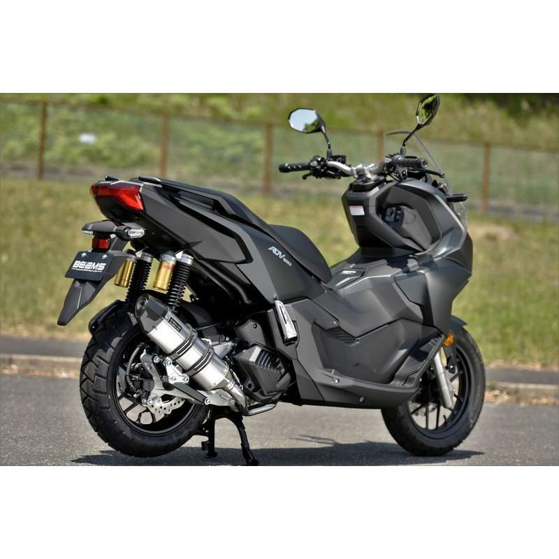 ビームス BEAMS バイク用 フルエキゾーストマフラー CORSA-EVO2 ステンレスサイレンサー 政府認証 JMCA ADV160 2023〜 8BK-KF54 G1013-64-000｜moto-zoa｜06