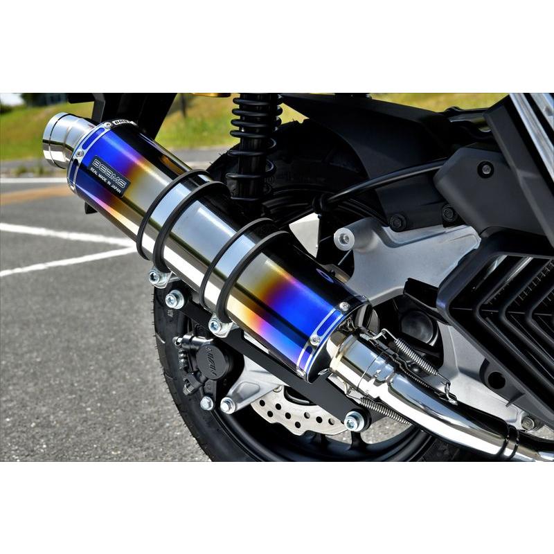 ビームス BEAMS バイク用 フルエキゾーストマフラー R-EVO ヒートチタンサイレンサー 政府認証 JMCA ADV160 2023〜 8BK-KF54 G1013-53-007｜moto-zoa｜04