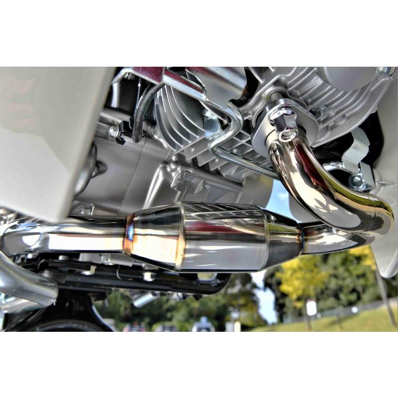 ビームス BEAMS バイク用 フルエキゾーストマフラー R-EVO チタンサイレンサー 政府認証 JMCA スーパーカブC125 8BJ-JA58 G1002-53-007｜moto-zoa｜03