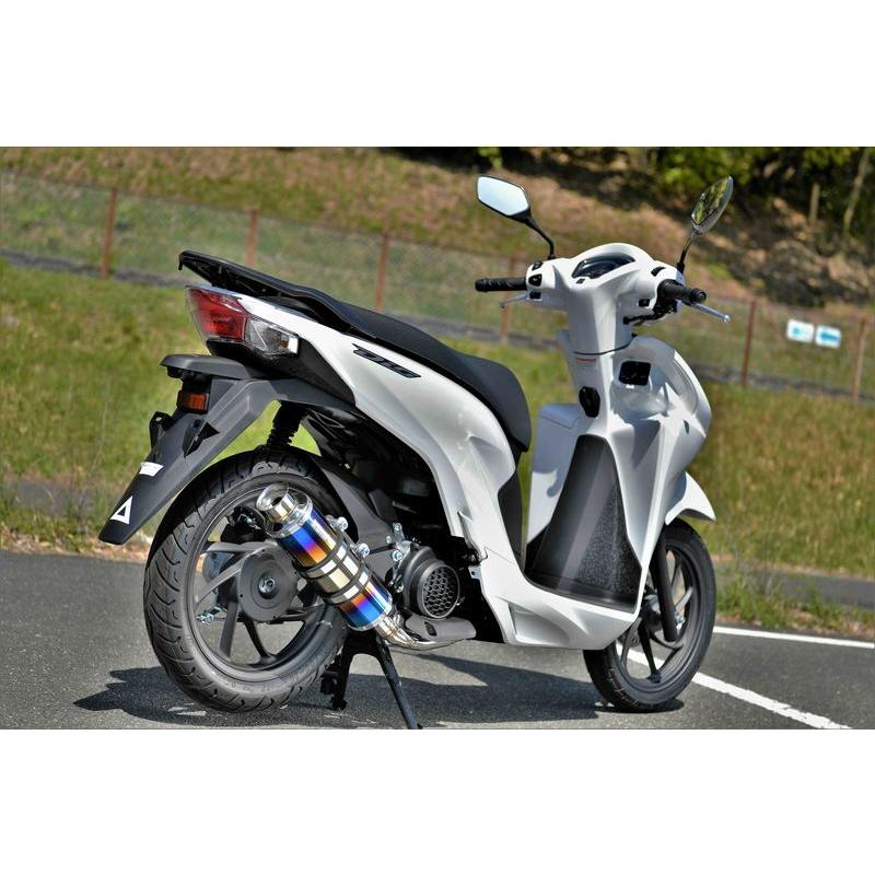 ビームス BEAMS バイク用 フルエキゾーストマフラー SS300 ヒートチタンSPサイレンサー 政府認証 JMCA Dio110 2021〜 2BJ-JK03 G199-06-000｜moto-zoa｜04