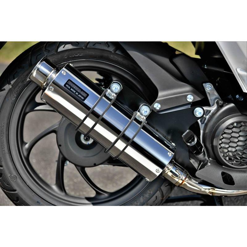 ビームス SS300ソニックSP 政府認証 DIO110 2BJ-JK03 美品 BEAMS ビームス SS300 フルエキゾーストマフラー 政府認証