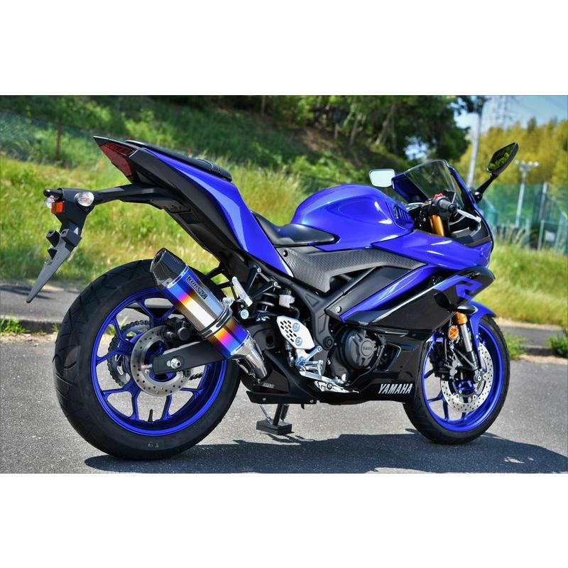 26日500円OFFクーポン ビームス BEAMS バイク用 マフラー CORSA-EVO2 スリップオン ヒートチタンサイレンサー 政府認証 JMCA YZF-R25 〜2021 G263-65-P6J｜moto-zoa｜03