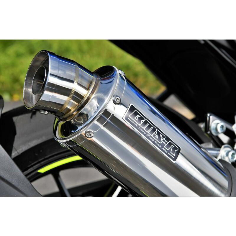 BEAMS ビームス バイク用 マフラー R-EVO ステンレスサイレンサー 政府 