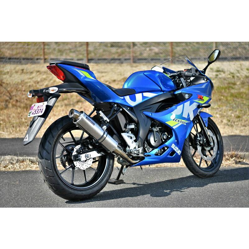 ビームス BEAMS バイク用 フルエキゾーストマフラー R-EVO ステンレスサイレンサー 政府認証 JMCA GSX-R125 / GSX-S125 2BJ-DL33B/32B G340-53-S6J｜moto-zoa｜03