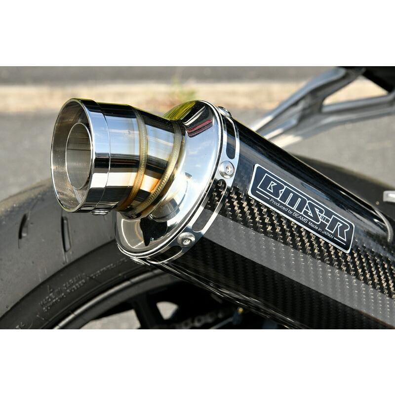 ビームス BEAMS バイク用 サイレンサー R-EVO カーボン スリップオンマフラー 政府認証 JMCA CBR250RR 8BK-MC51 G1019-53-P2J｜moto-zoa｜02