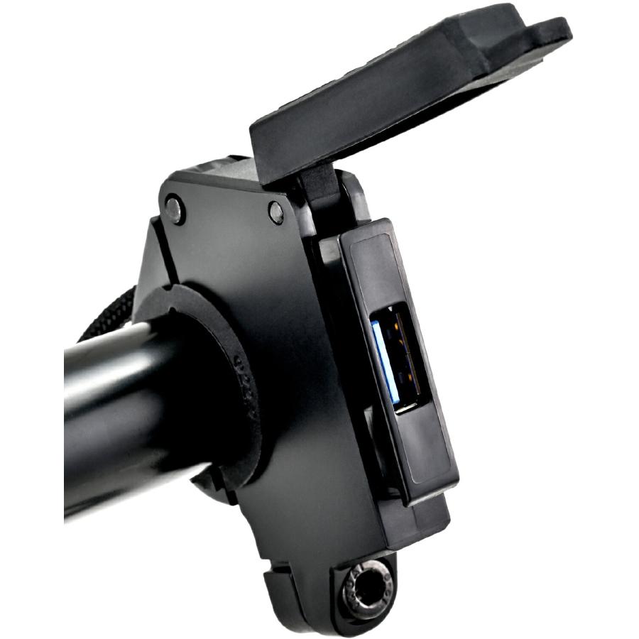 DAYTONA（デイトナ） バイク用 USB電源 USB-A QC3.0対応 急速充電 30W