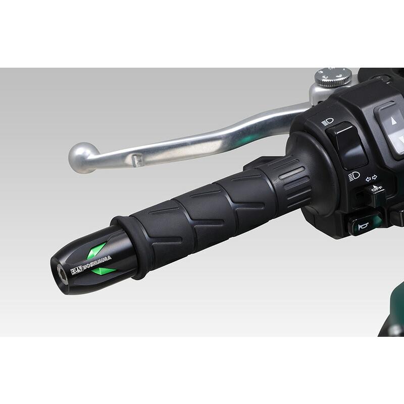 ヨシムラ YOSHIMURA バイク用 ハンドルバーエンドHigh Line