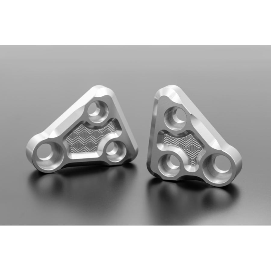 ①シルバーカップ&シルバープレート PMC PMC(ピーエムシー) ARCHI(アーキ) バイク用 フレーム シャイニング