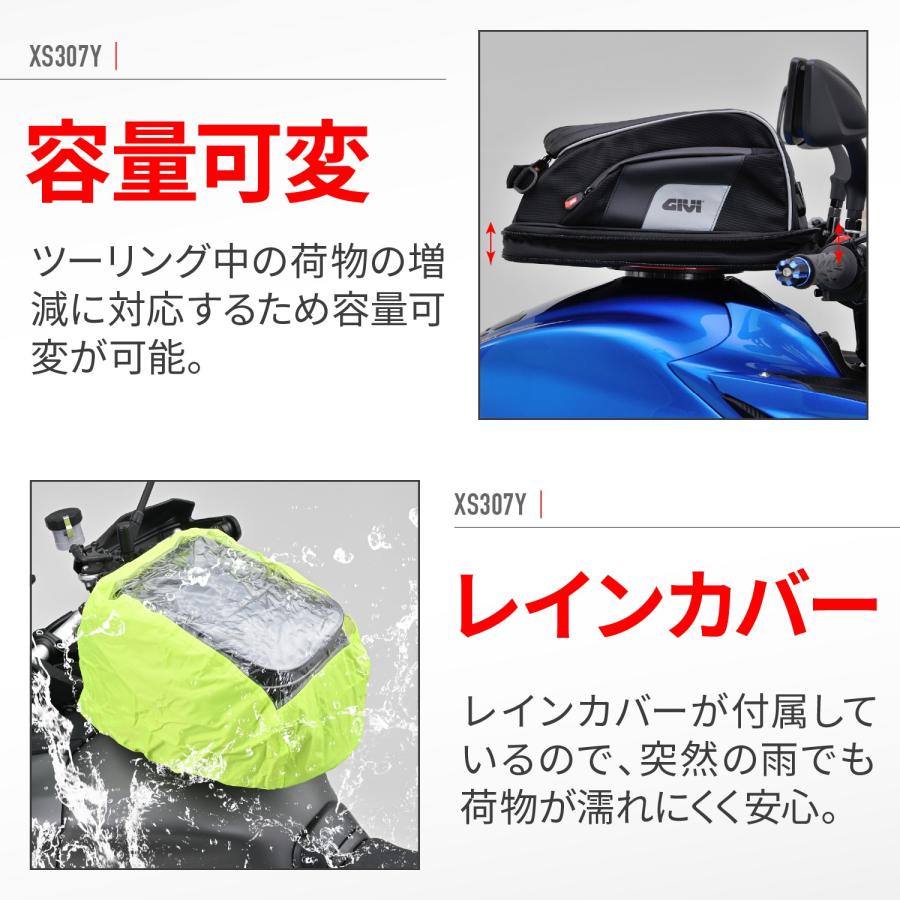 DAYTONA（デイトナ） DAYTONA GIVI(ジビ) バイク用 タンクバッグ 15L 