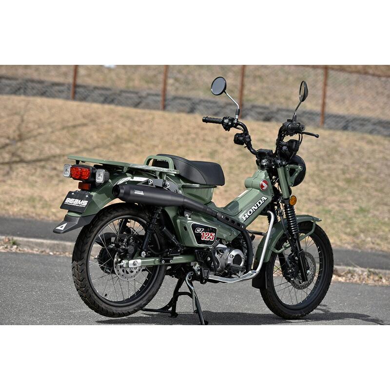 土日クーポン配布 ビームス BEAMS バイク用 フルエキゾーストマフラー パワートレック MBK 政府認証 ハンターカブCT125 8BJ-JA65 G1018-22-001_7