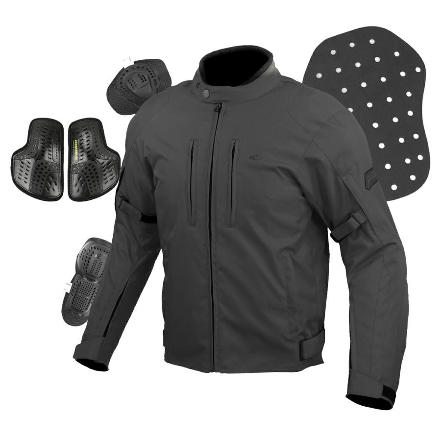 コミネ(KOMINE) ウィンタージャケット M Black 春秋冬　バイク コミネ（Komine） バイク用 秋冬春 3シーズンジャケット JK-603