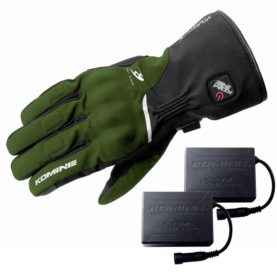 KOMINE コミネ 電熱グローブ XLサイズ 【公式通販】