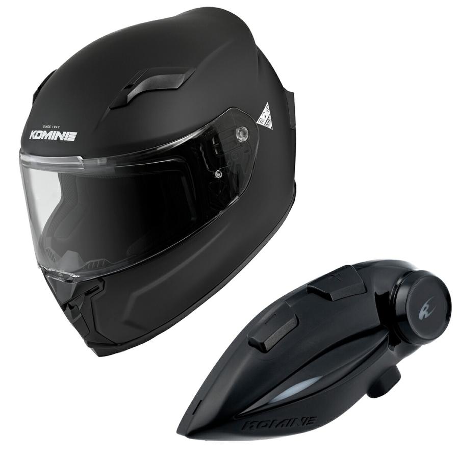 コミネ KOMINE バイク用 HK-170 FL フルフェイスヘルメット + KK-902 