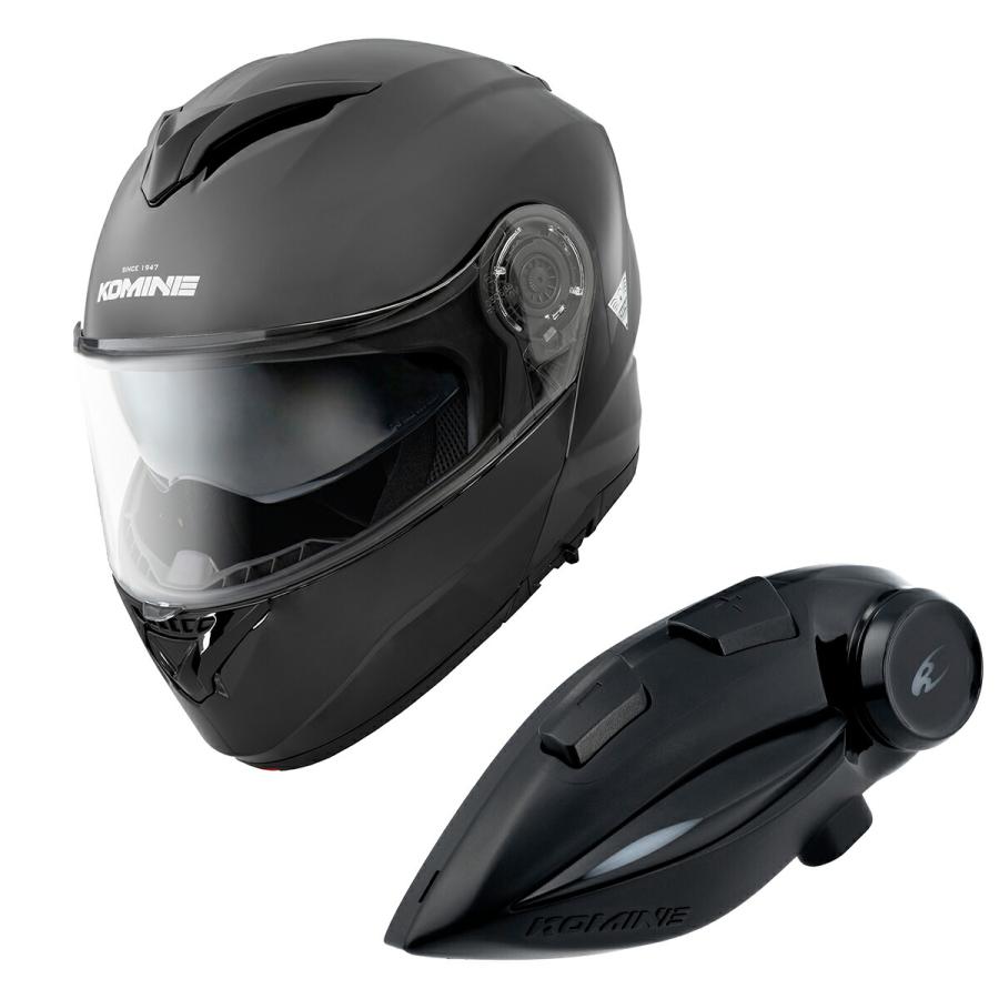 コミネ（Komine） バイク用 HK-171 FL システムヘルメット + KK-902 