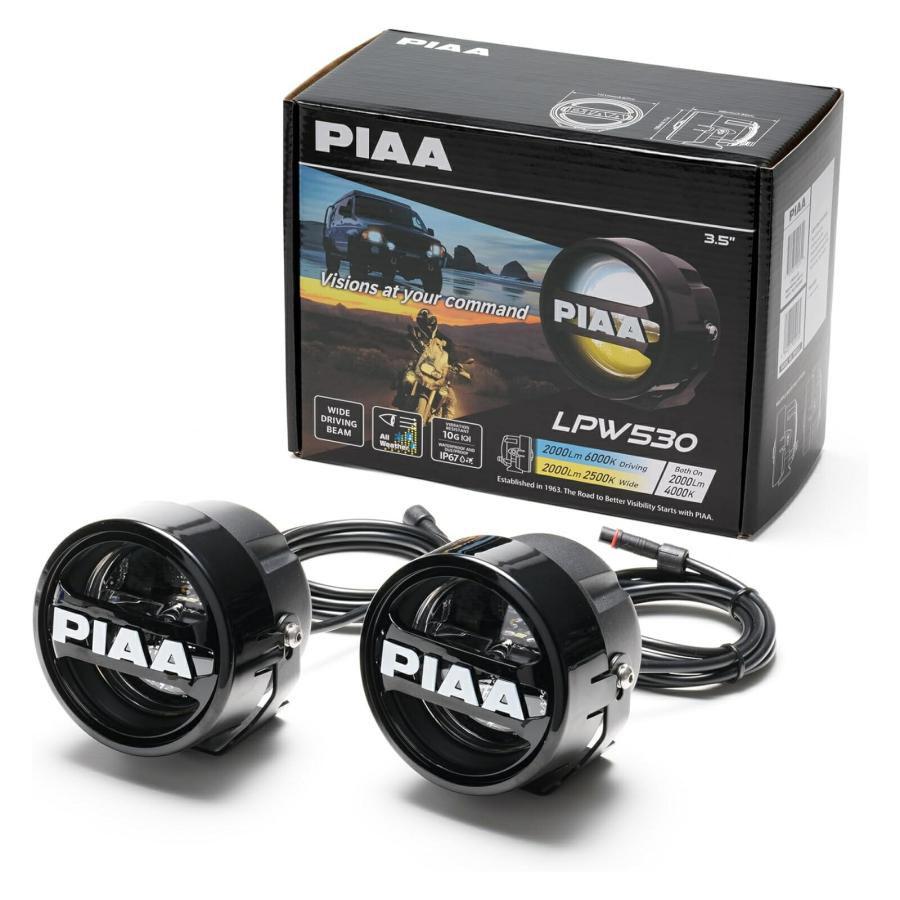 PIAA PIAA(ピア) バイク 車 カー LED ドライビング ランプ ライト