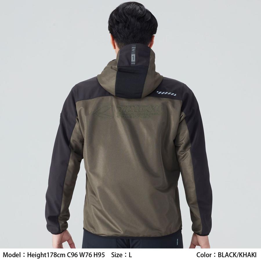 RS TAICHI エアーフリップパーカ メッシュジャケット メンズ　Lサイズ TAICHI 処分特価 春夏モデル RSタイチ RSJ334 エアーフリップ