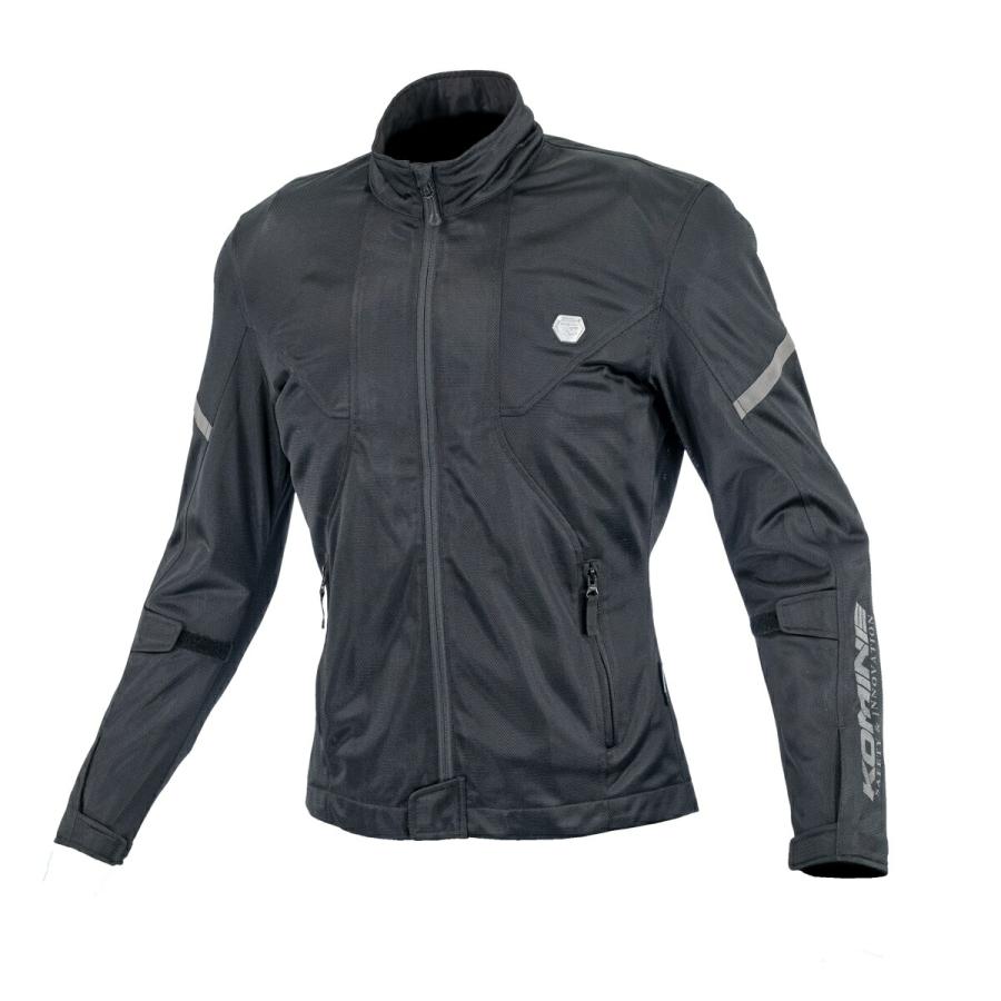 KOMINE バイクメッシュジャケット WL ブラック/グレー