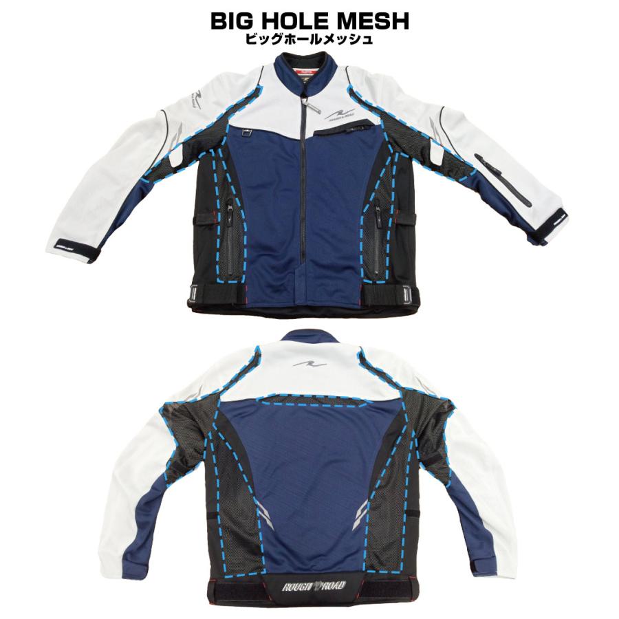 ラフ＆ロード ROUGH&ROAD バイク用 春夏 プロテクター ウェア ジェット
