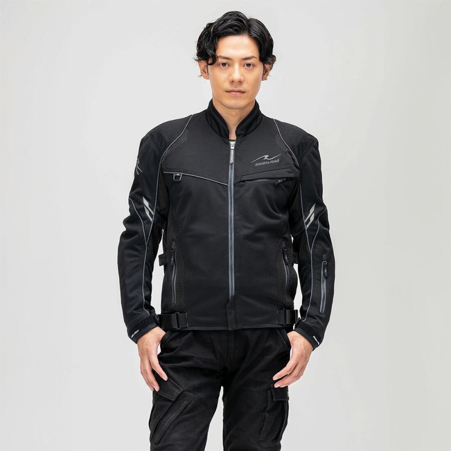 ラフ＆ロード ROUGH&ROAD バイク用 春夏 プロテクター ウェア ジェット