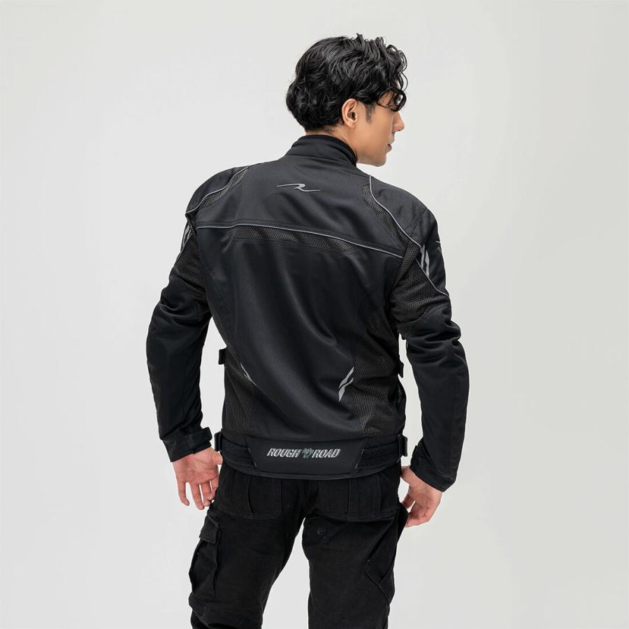 ラフ＆ロード ROUGH&ROAD バイク用 春夏 プロテクター ウェア ジェット