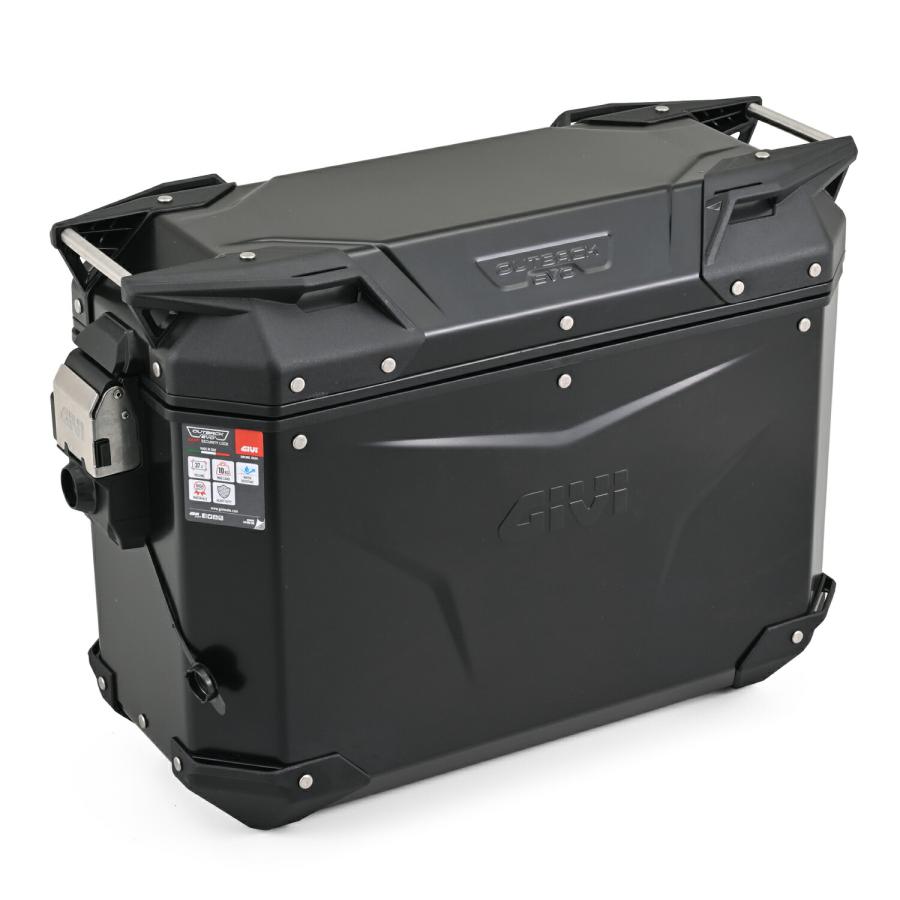 GIVI（ジビ） バイク用 サイドケース パニアケース 37L アルミ製 キー