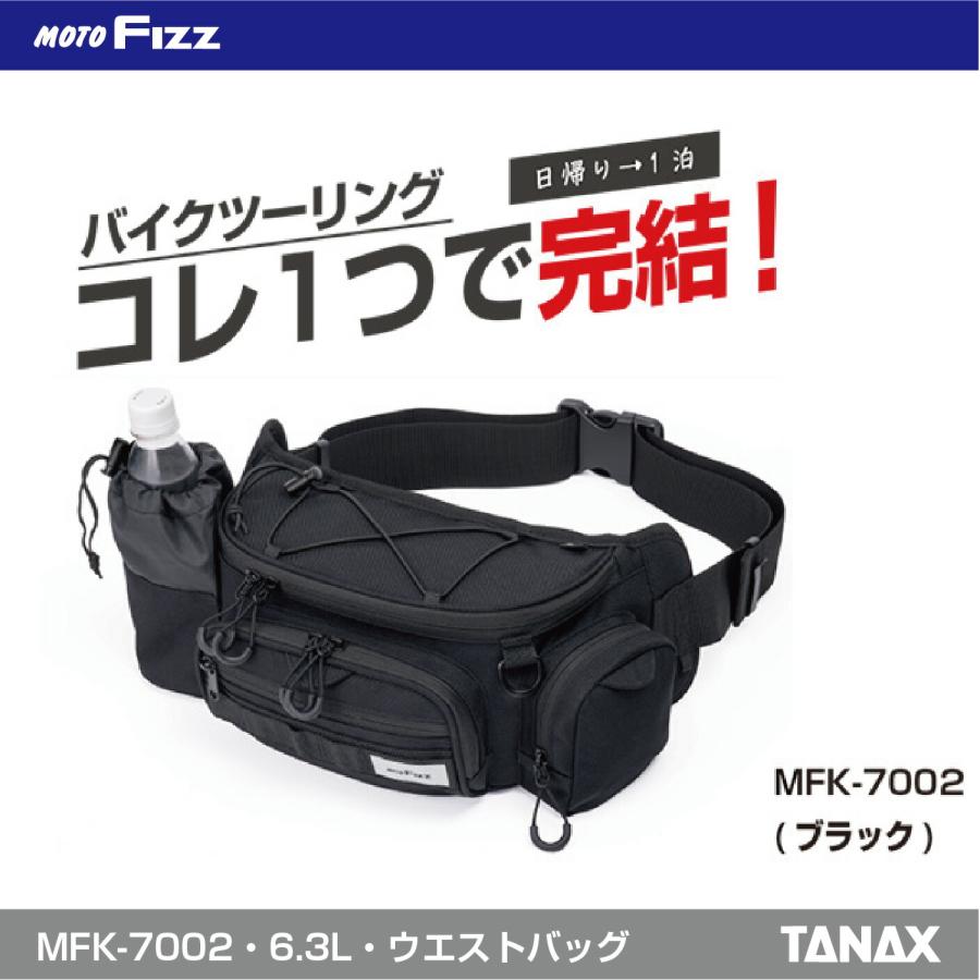 TANAX（タナックス） モトフィズ バイク用ウエストバッグ ライディング