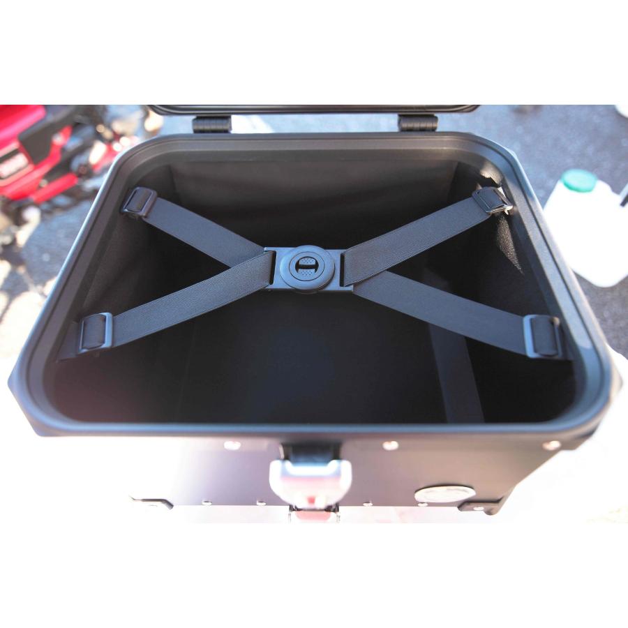 COOCASE（クーケース） バイク用アルミトップケース リアボックス 55L 