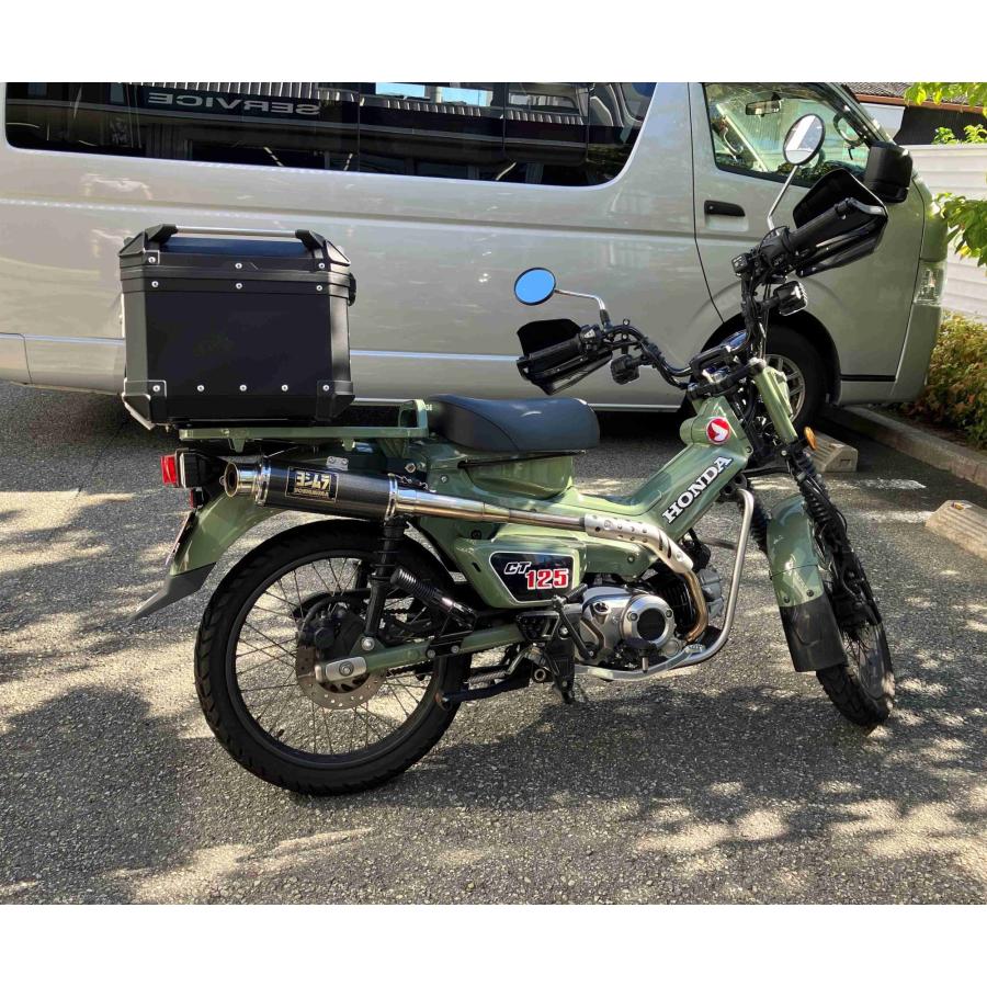COOCASE（クーケース） バイク用アルミトップケース リアボックス 65L