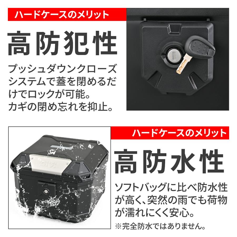 GIVI（ジビ） バイク リアボックス トップケース モノロック 37L