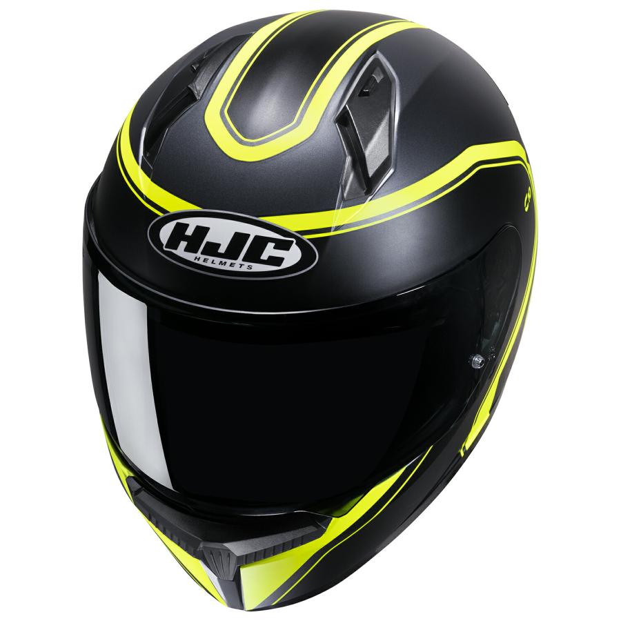 HJC バイク用 ヘルメット フルフェイス MFJ公認 メガネスリット