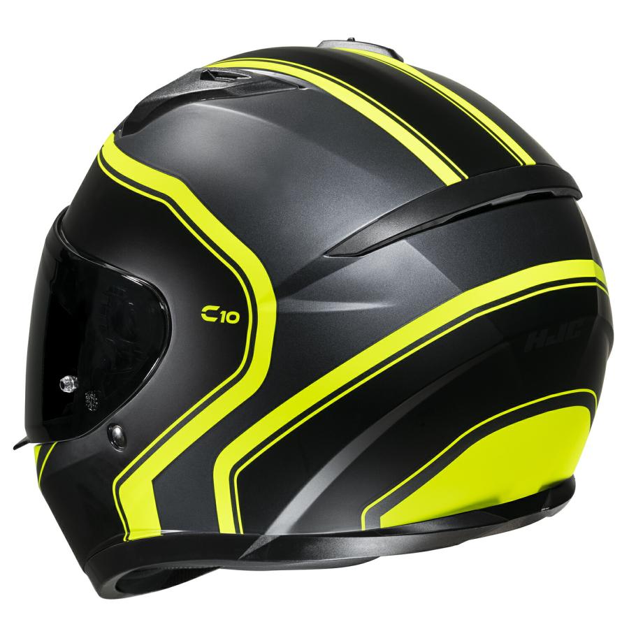 HJC バイク用 ヘルメット フルフェイス MFJ公認 メガネスリット