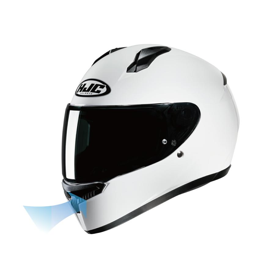 HJC バイク用 ヘルメット フルフェイス MFJ公認 メガネスリット