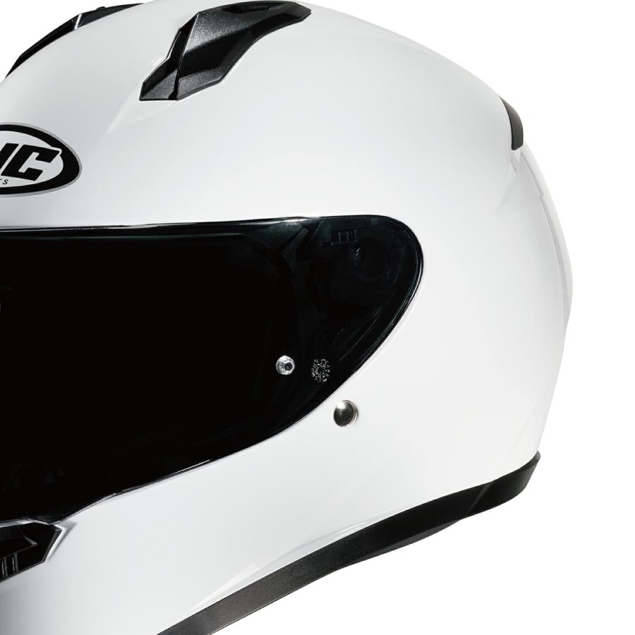 HJC バイク用 ヘルメット フルフェイス MFJ公認 メガネスリット
