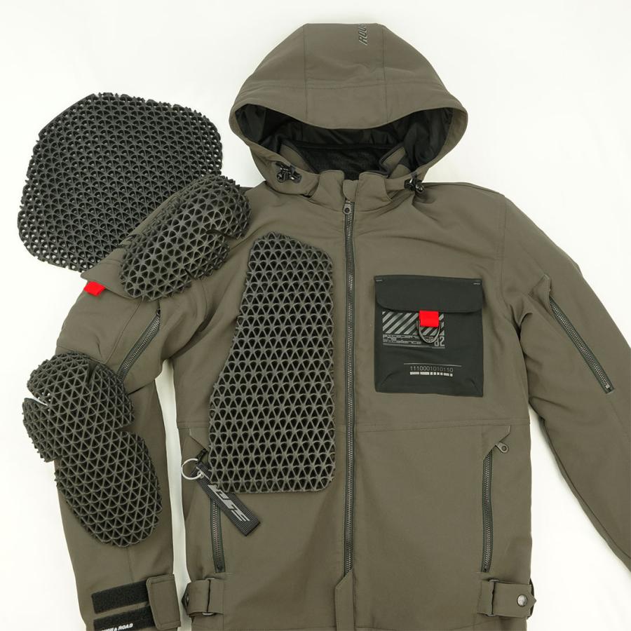ラフ＆ロード ROUGH&ROAD バイク用 春夏 ウェア ベンチレーション