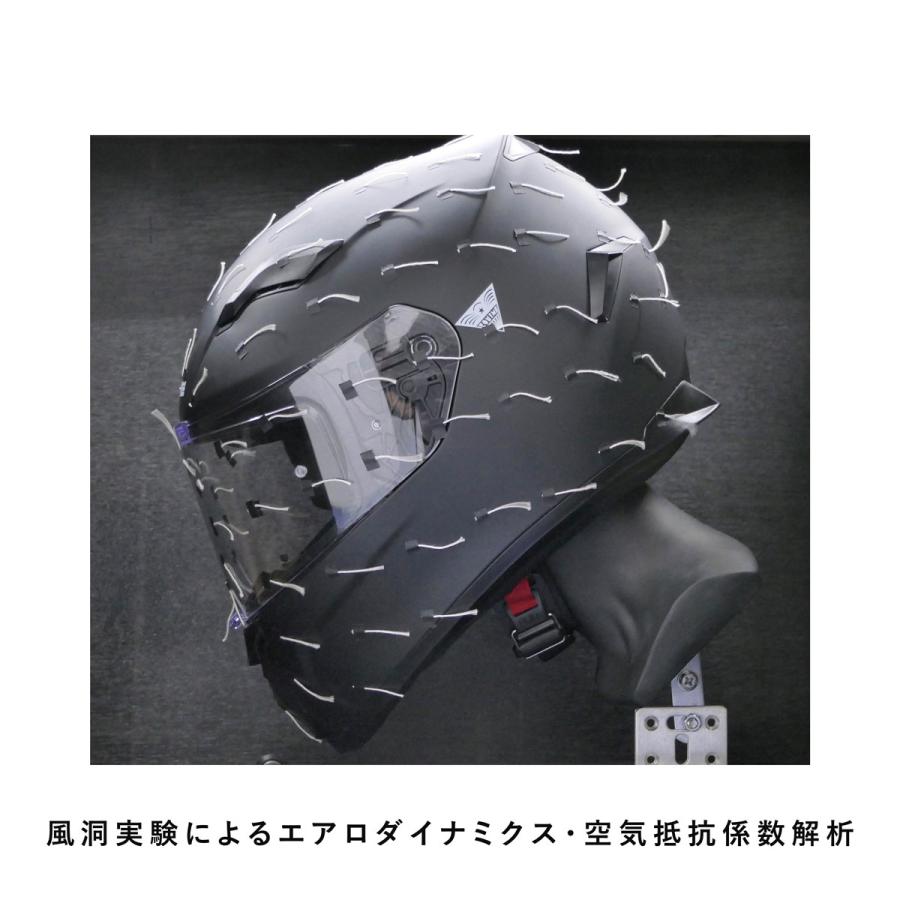 コミネ（Komine） バイク用 フルフェイス マグネットワンタッチ