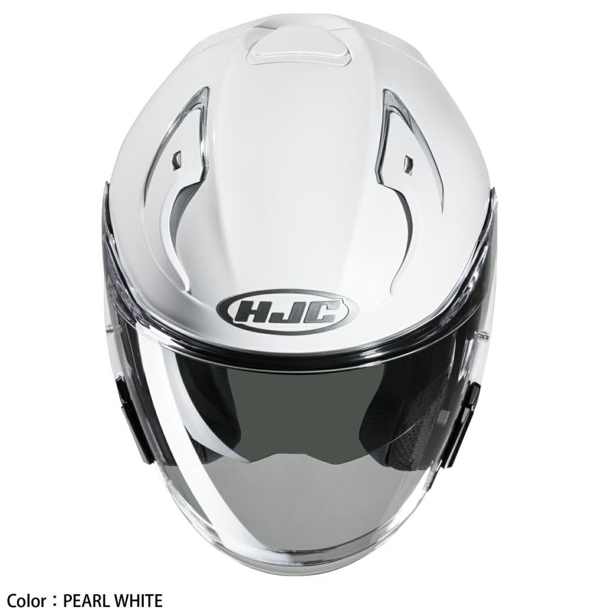 HJC バイク用 ヘルメット ジェット オープンフェイス インナーシールド