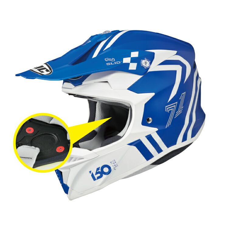HJC バイク用 ヘルメット オフロード モトクロス アドベンチャー サン