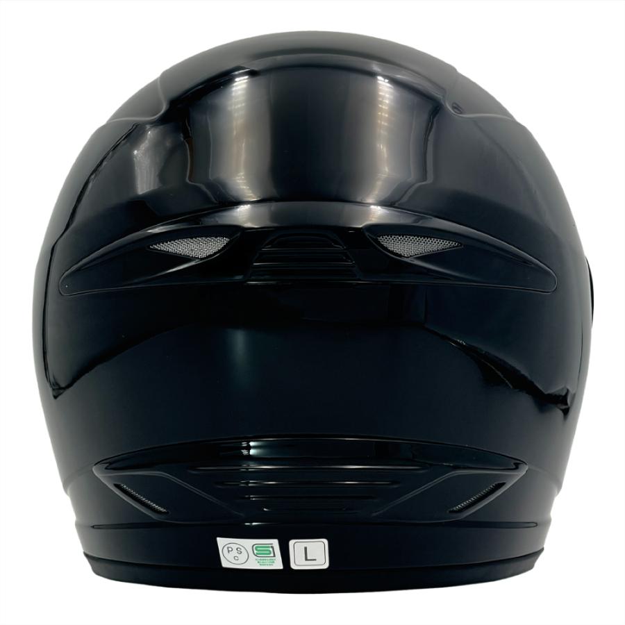 山城（YAMASHIRO） バイク用 ジェット ヘルメット YH-004 ブラック
