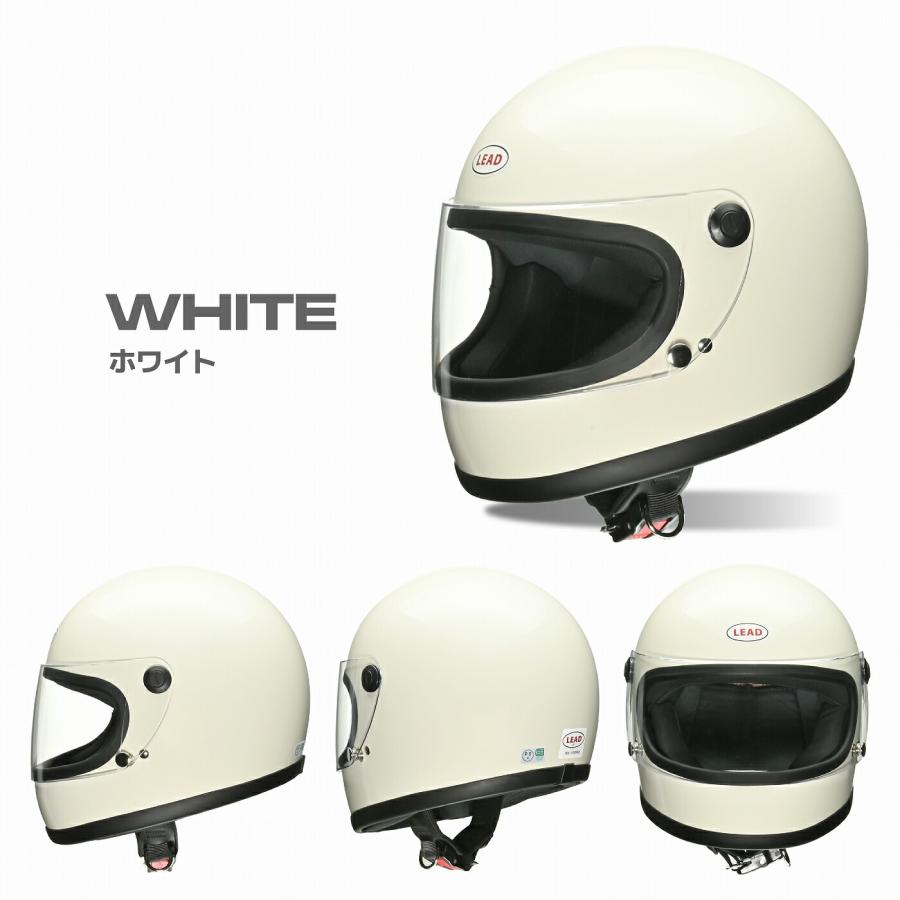 リード工業 LEAD バイク用 ヘルメット フルフェイス RX-100R2 ホワイト