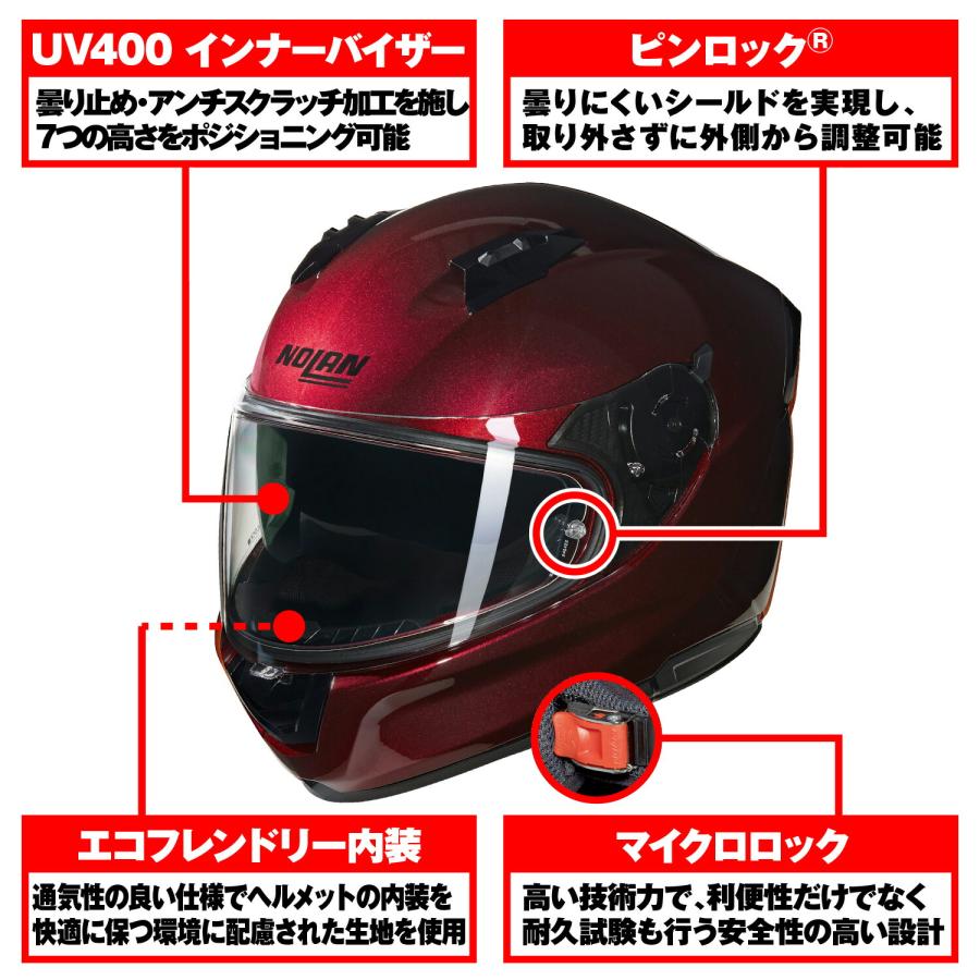 NOLAN（ノーラン） バイク用 ヘルメット フルフェイス N606 N60-6 